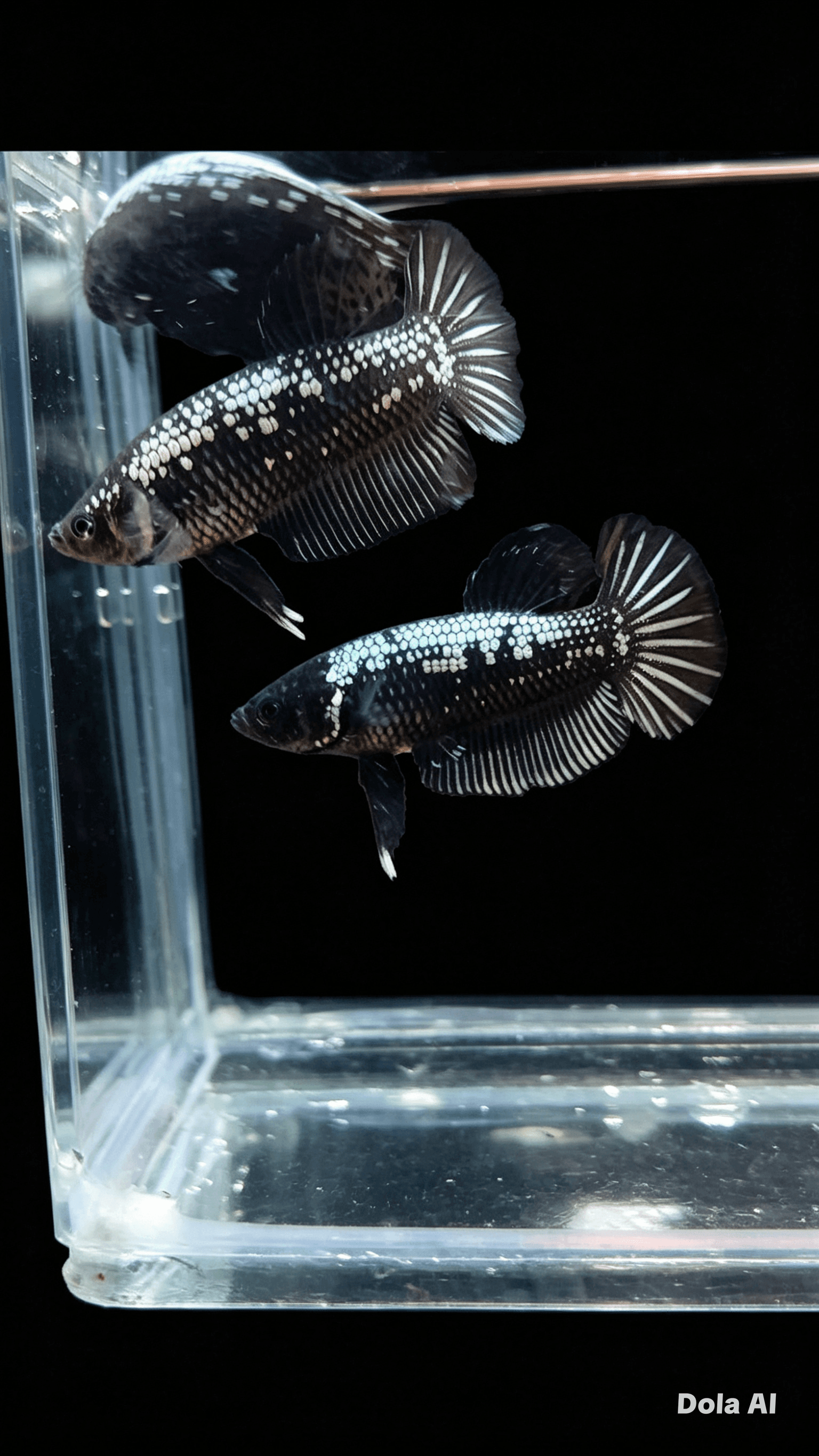 Betta plakat black samurai - Gambar 2