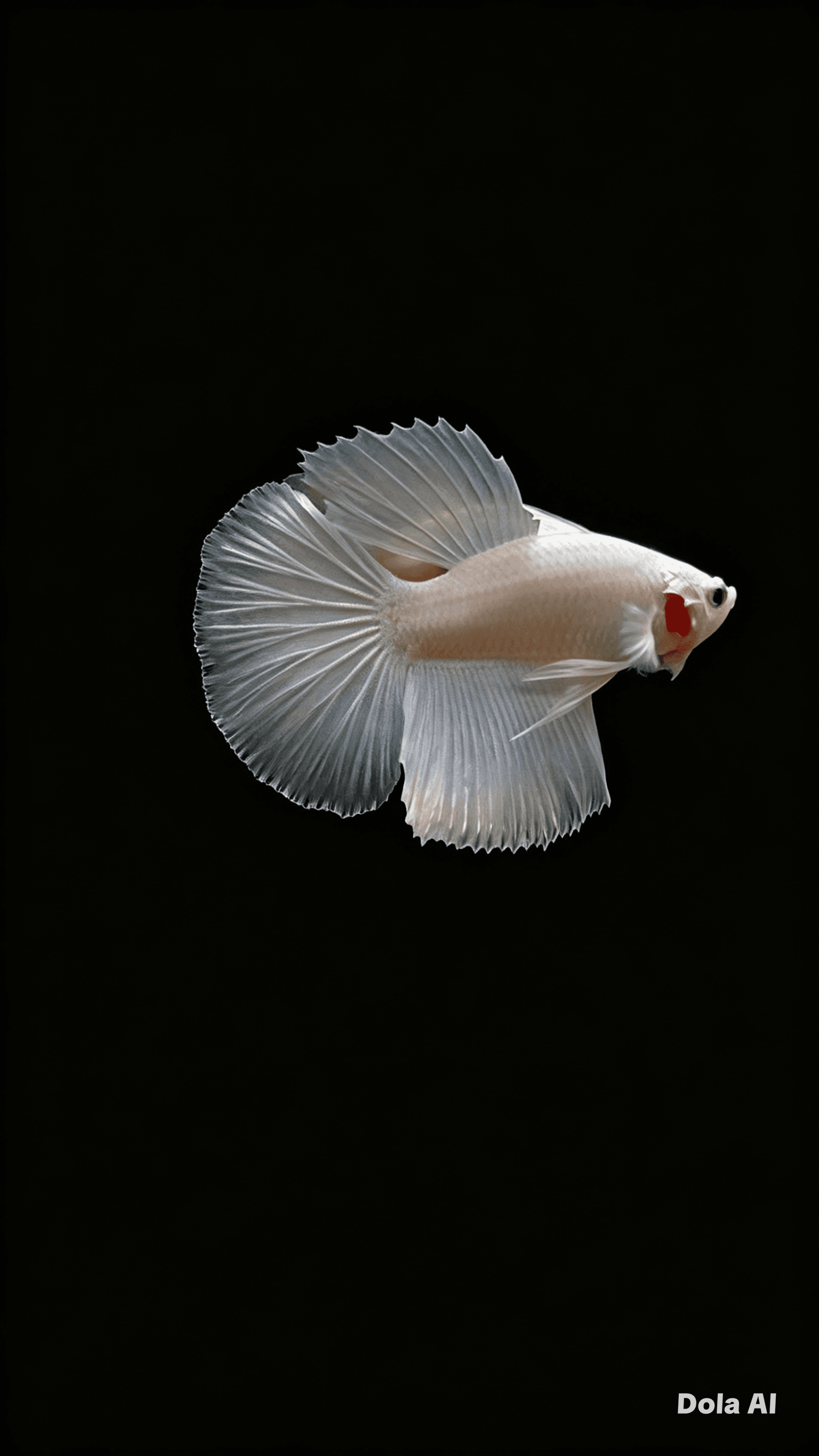 Halfmoon white platinum - Gambar 2